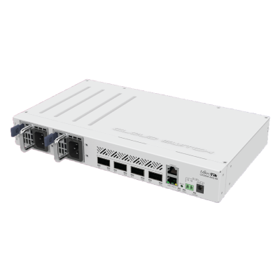 MikroTik CRS504-4XQ-IN 4×100G QSFP28 Switch RouterOS
