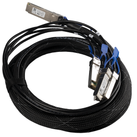 MikroTik XQ+BC0003-XS+ - Premium QSFP28 to 4x SFP28 Break-Out Cable