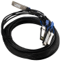MikroTik XQ+BC0003-XS+ - Premium QSFP28 to 4x SFP28 Break-Out Cable