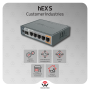 MikroTik hEX S RB760iGS 5-Port Gigabit Router SFP PoE USB