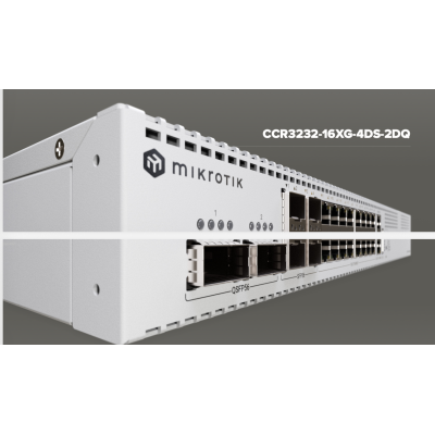 MikroTik CCR3232-16XG-4DS-2DQ – 200G/400G Cloud Core Router with Ampere CPU
